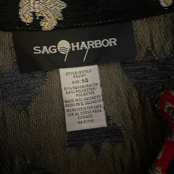 Vintage Fleur De Lis Sag Harbor Jacket - Picture 6 of 10